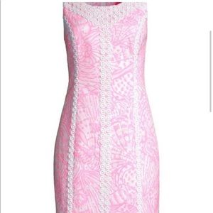 NWT lilly Pulitzer Macfarlane Shift sea cups pelican pink 6